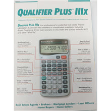 Load image into Gallery viewer, Qualifier Plus IIIx Calculator
