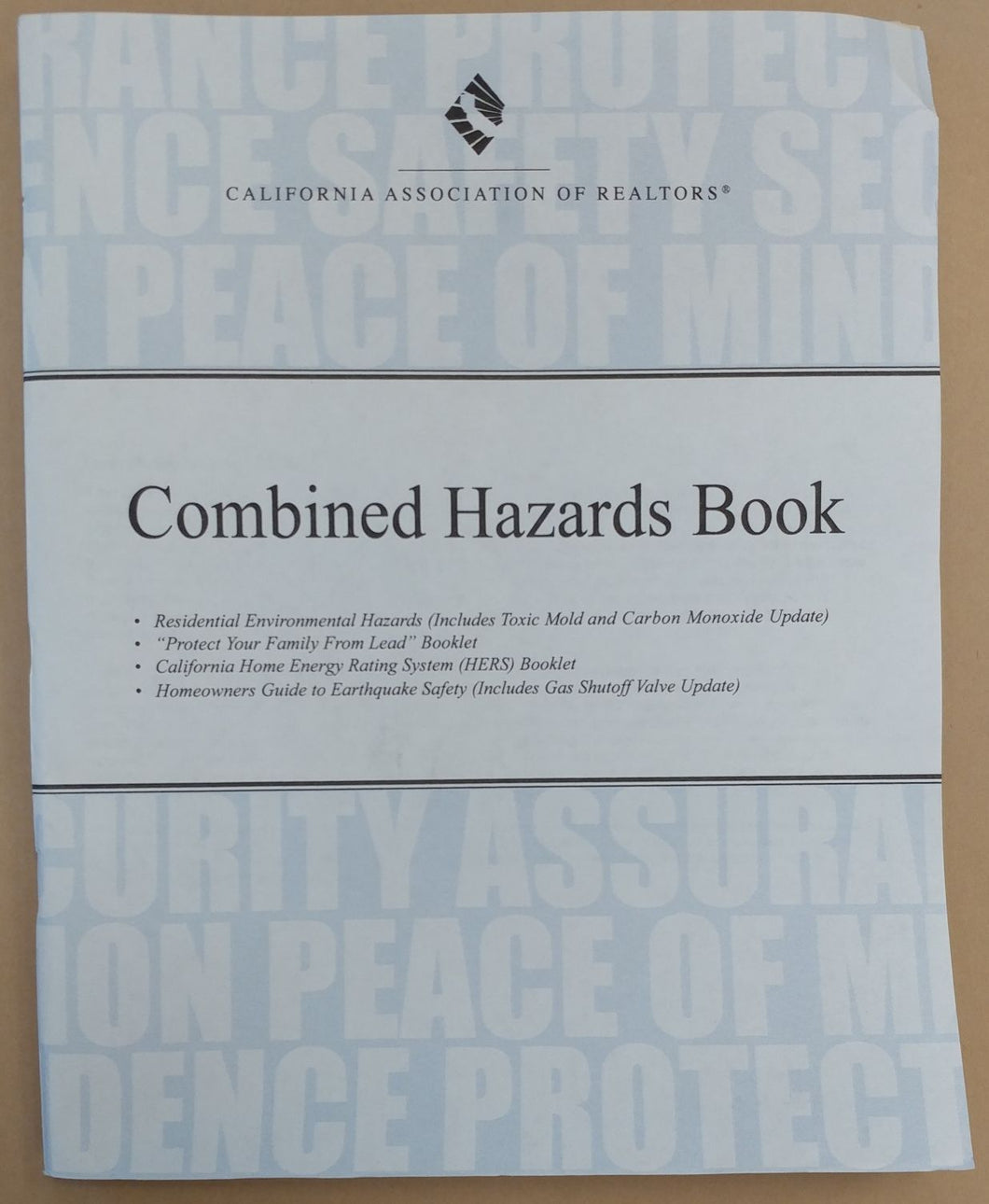 C.A.R. Combined Hazards Book (SCV)